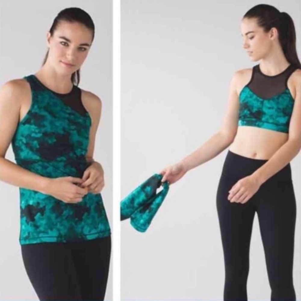 Lululemon | NWT Meshed Up 2 in 1 Tank Sports Bra